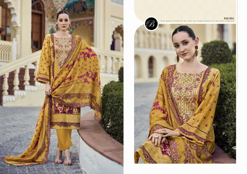 Guzarish Vol 22 By Belliza Cotton Printed Dress Material Exporters In India